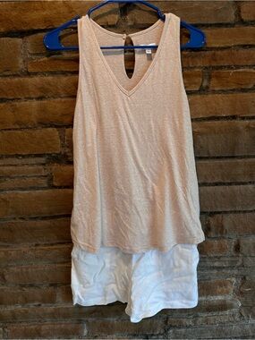 Drew Linen Short Romper Size XS